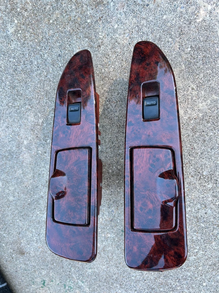 02 - 07 Lexus LX470 Toyota Rear LH RH power window switch bezel trim ashtray Foto 2 de 4