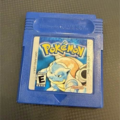 Pokemon Blue Version Game Boy Authentic OEM Cart Only UNTESTED