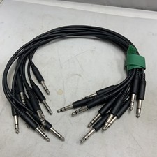 2 FT. Mogami 2552 professional cords Low noise wire lot of 10