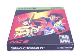 Shockman Turbografx16 CIB MINT Complete HARD TO FIND