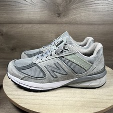 New Balance 990v5 Castlerock Gray USA Made Running Shoes Womens Size 9.5 D Wide