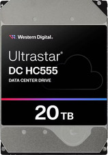WD Ultrastar DC HC555 20TB SATA 6Gb/s 7200RPM HDD WUH722020CLE6L4 New