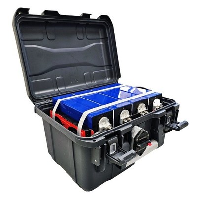 Akku Bausatz 12V 280Ah LiFePO4 EVE Zellen + Smart BMS Bluetooth