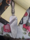 Sterling Silver .925 Wedding Cake Knife narrow 9 3/4"