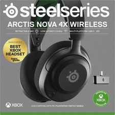 Steelseries Arctis Nova 4X - Gaming Wireless Headset Black - PS Xbox Switch