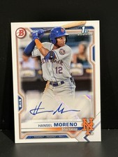 2021 Bowman - Paper Prospect Autographs Hansel Moreno #PAPR-HM (AU, RC)