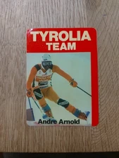 STICKER years 70/80 - SCI TYROLIA ANDRE ARNOLD