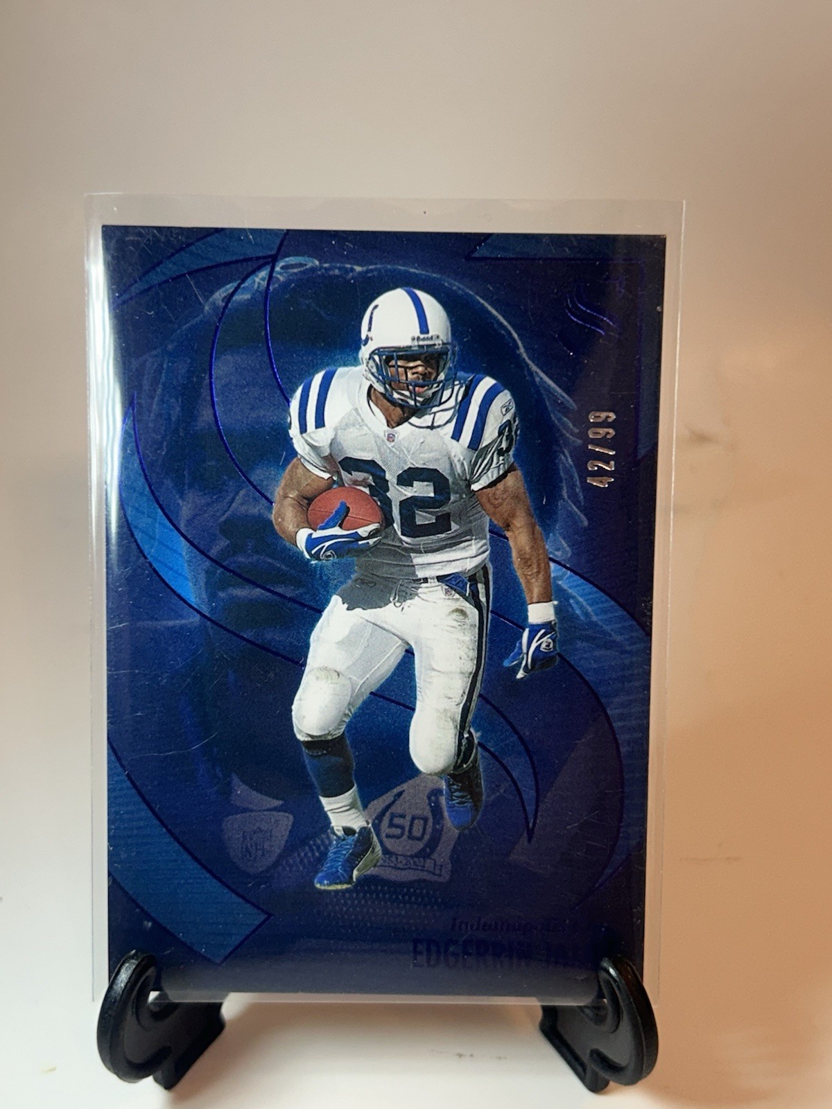 2025 Panini Silhouette - Edgerrin James #25 Blue /99