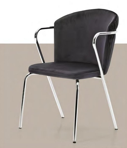 Wohnzimmerstuhl BüRostuhl Esszimmerstuhl Polsterstuhl Stuhl Schwarz-image