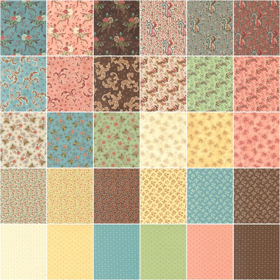 Betsy Chutchian Dinah's Delight Jelly Roll 40 2.5-inch Strips 31670JR - Image 2 of 2