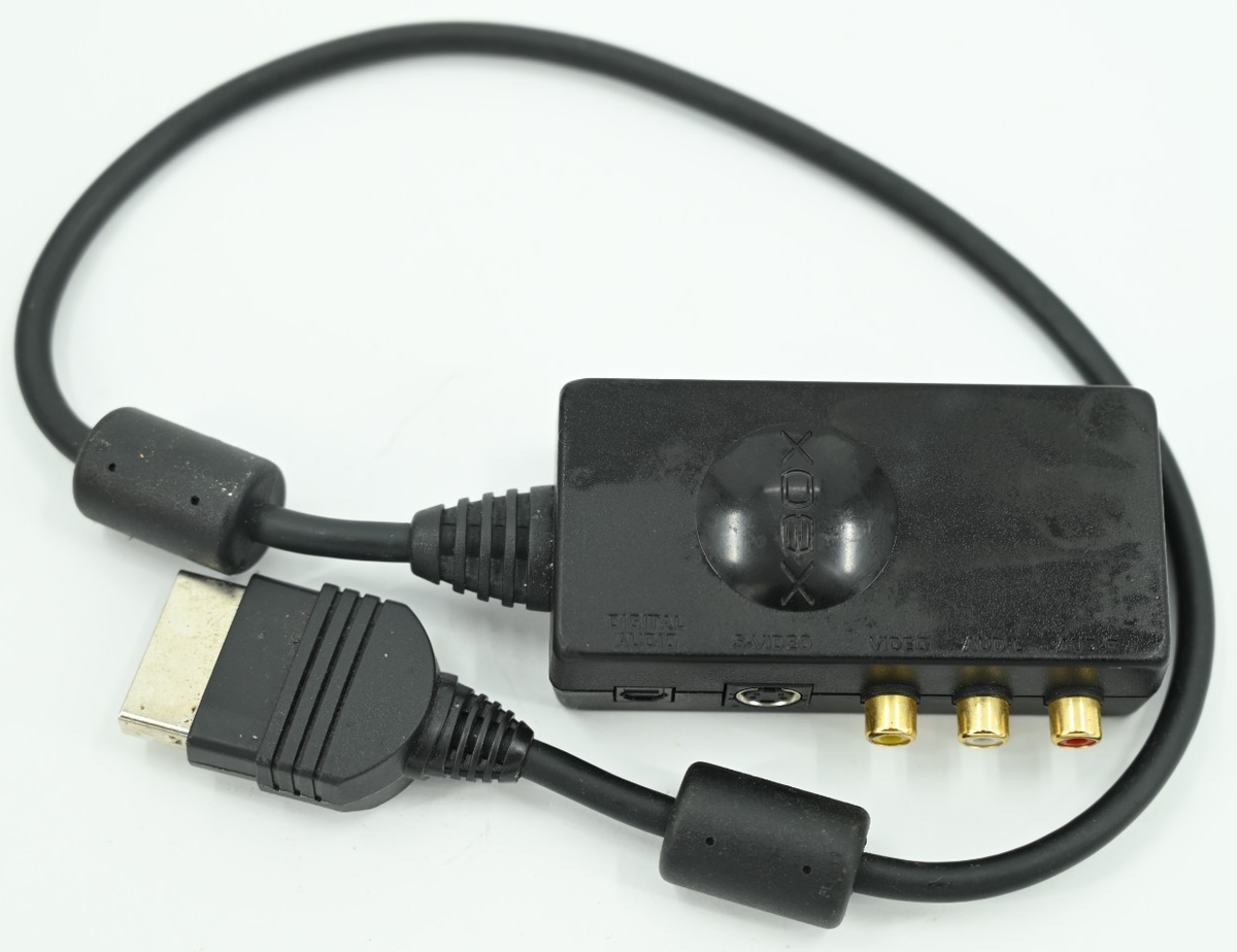 Original Xbox Advanced AV Pack Adapter X08-25261 OEM | eBay