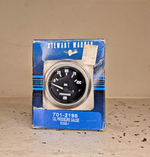 Stewart Warner 2-116 Lit Electric Oil Pressure Gauge 82305701-2198
