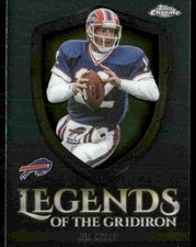 2025 Topps Chrome #LOG-4 Jim Kelly Legends of the Gridiron