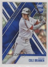 2017 Panini Elite Extra Edition Aspirations Blue 53/75 Cole Brannen #187 2r8