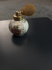 Vintage Royal Porzellan Bavaria Germany Porcelain Perfume Vanity Bottle