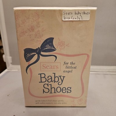 Sears Baby Shoes For Littlest Angel Size 4W BOX ONLY, Carefully Preserved, Rare