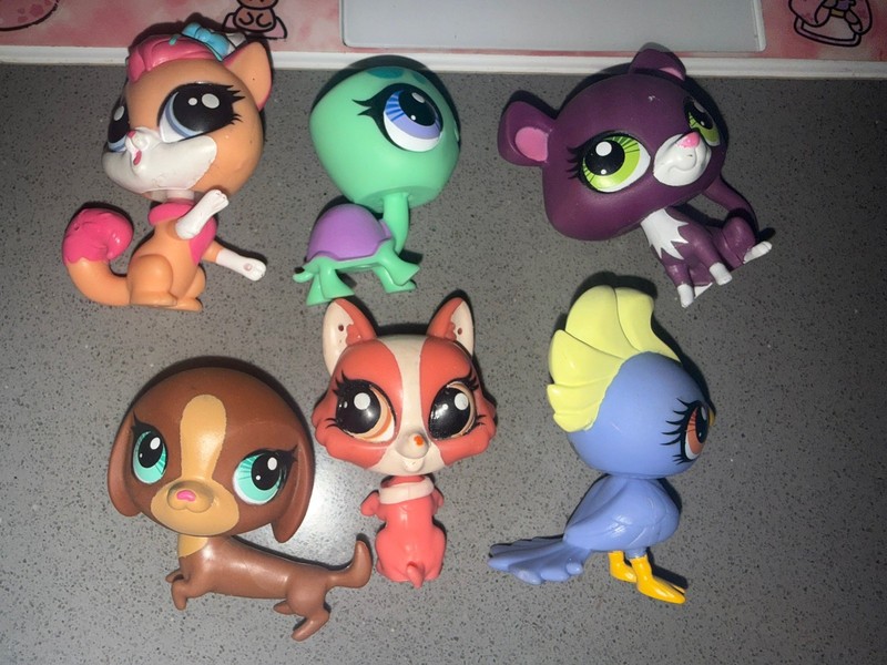 Littlest Pet Shop Mixed Lot of Pets authentic LPs 