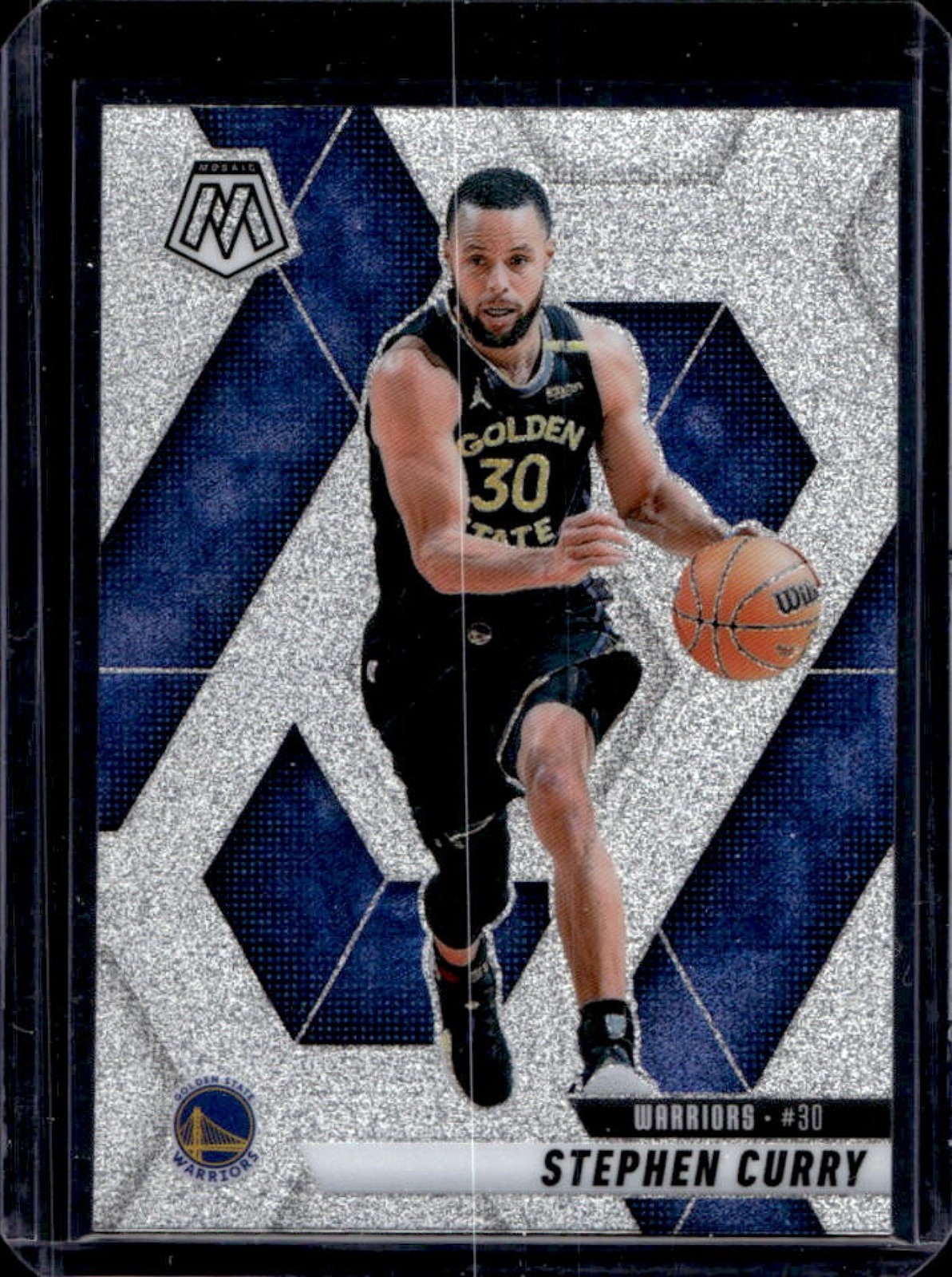 2024-25 Mosaic Stephen Curry Glitter #163 Warriors