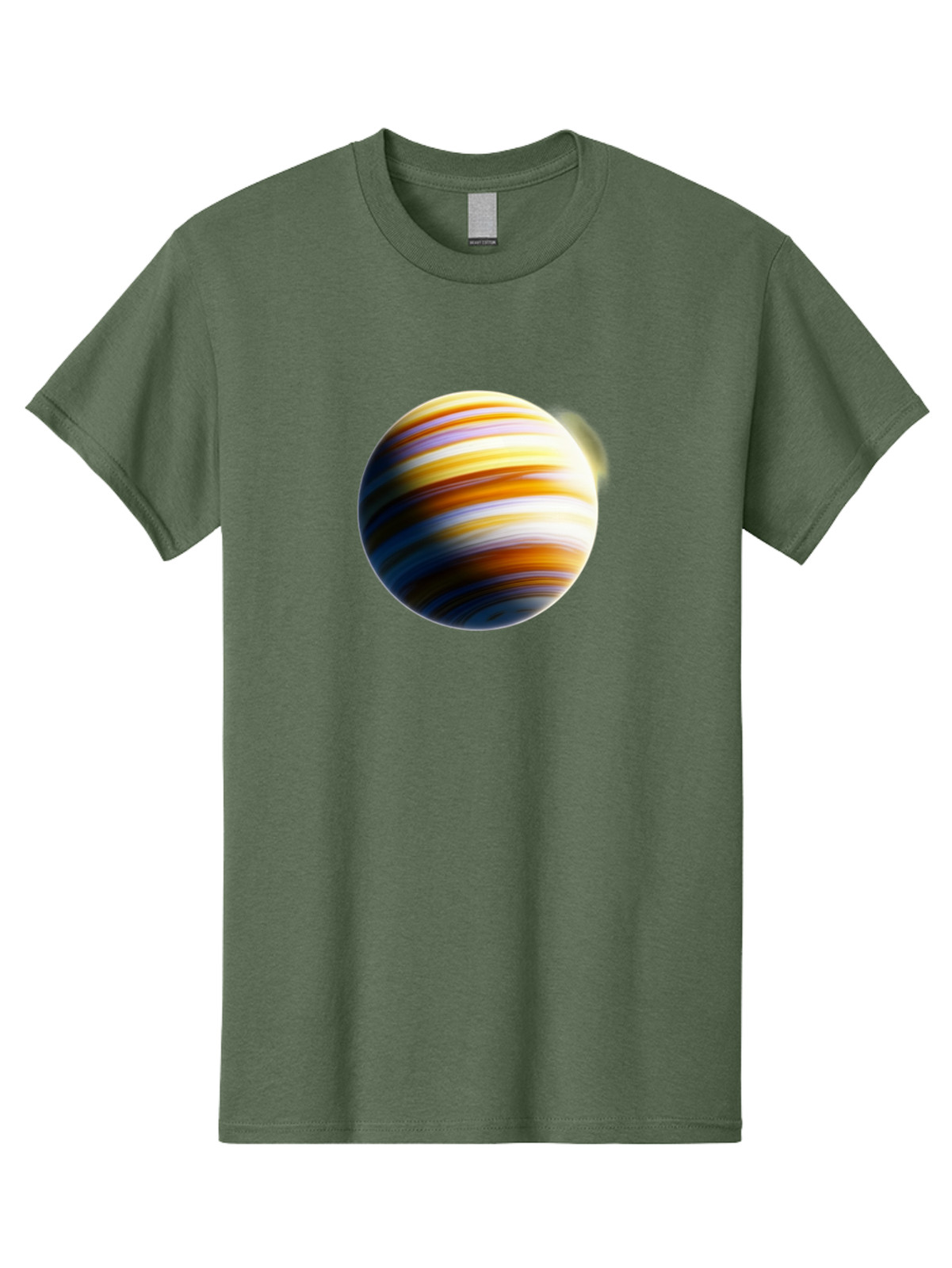 Jupiter-2 Mens Graphic Tee, 100percent Cotton, Casual Summer Wear