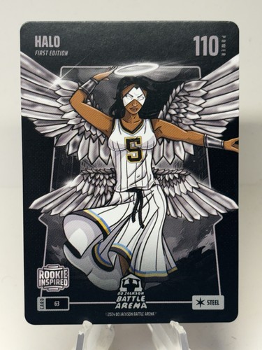2024 Bo Jackson Battle Arena Alpha HALO Angel Reese RC #63 Steel Base
