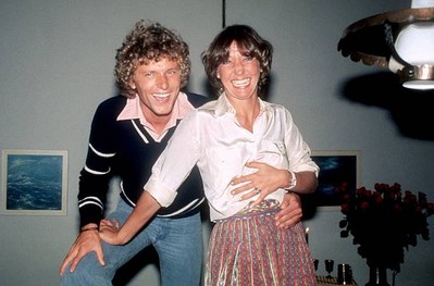 Bernhard Brink Dorthe Kollo ''Hitparaden'' Badertournee am an de- 1970s Old Photo