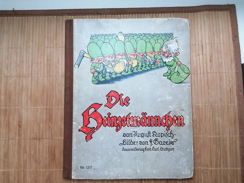 Altes Buch Die Heinzelmännchen A. Kopisch F. Gareis Loewes Verlag Stuttgart 1930 - Bild 2 von 4