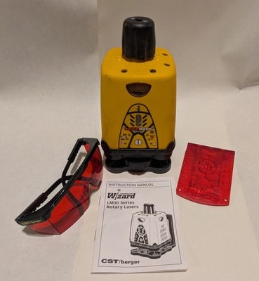 FOR PARTS LaserMark CST Berger LM-30 Wizard Rotary Laser Level NO POWER