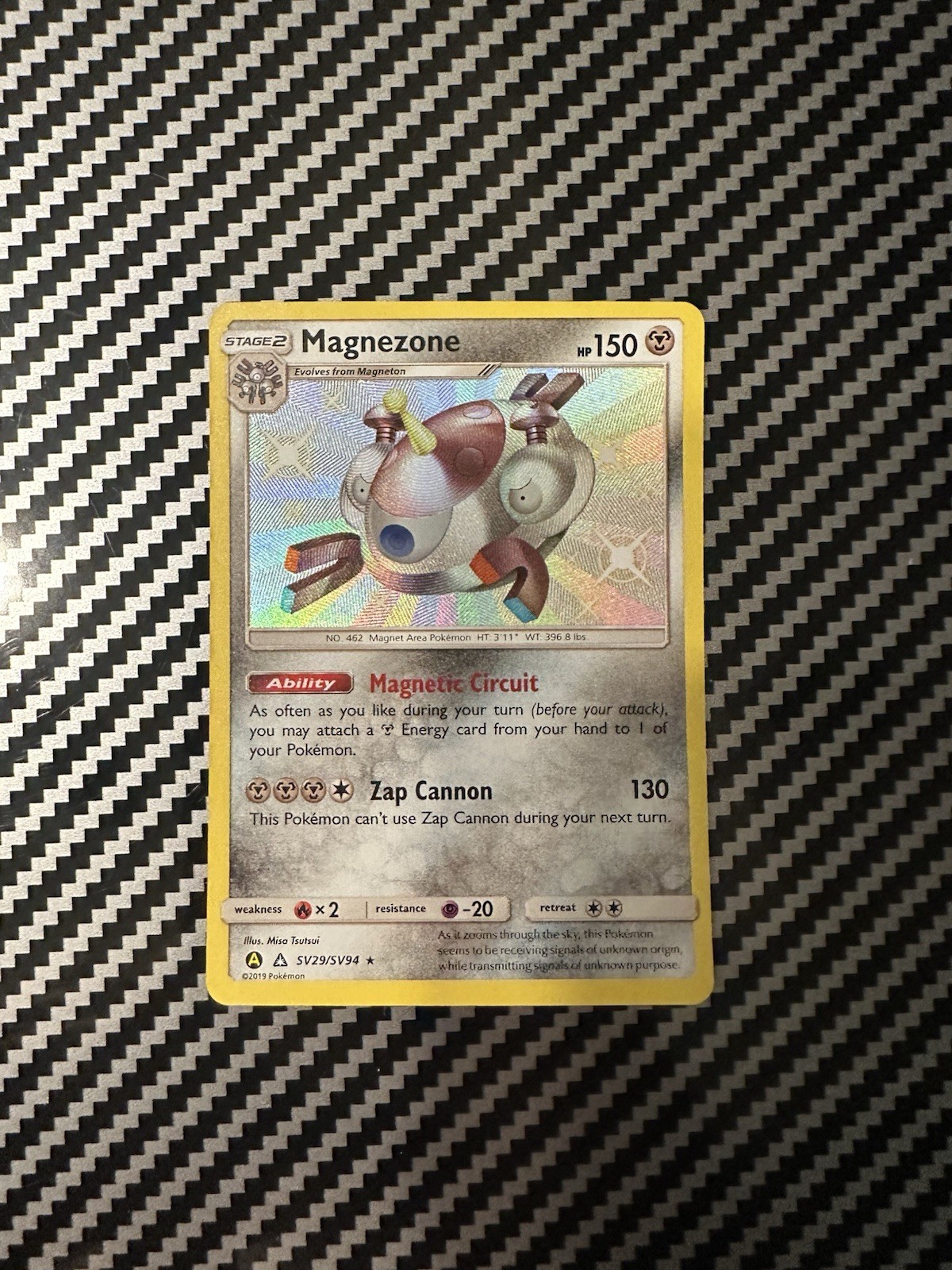 Magnezone SV29/SV94 Hidden Fates: Shiny Vault Holo Rare Pokemon Card NM