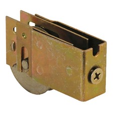 Sliding Patio Door Roller Assembly 1-1/2" Steel Ball Bearing Wheel U-Tab Housing