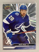 2023-24 Upper Deck Outburst Silver #163 Nick Paul