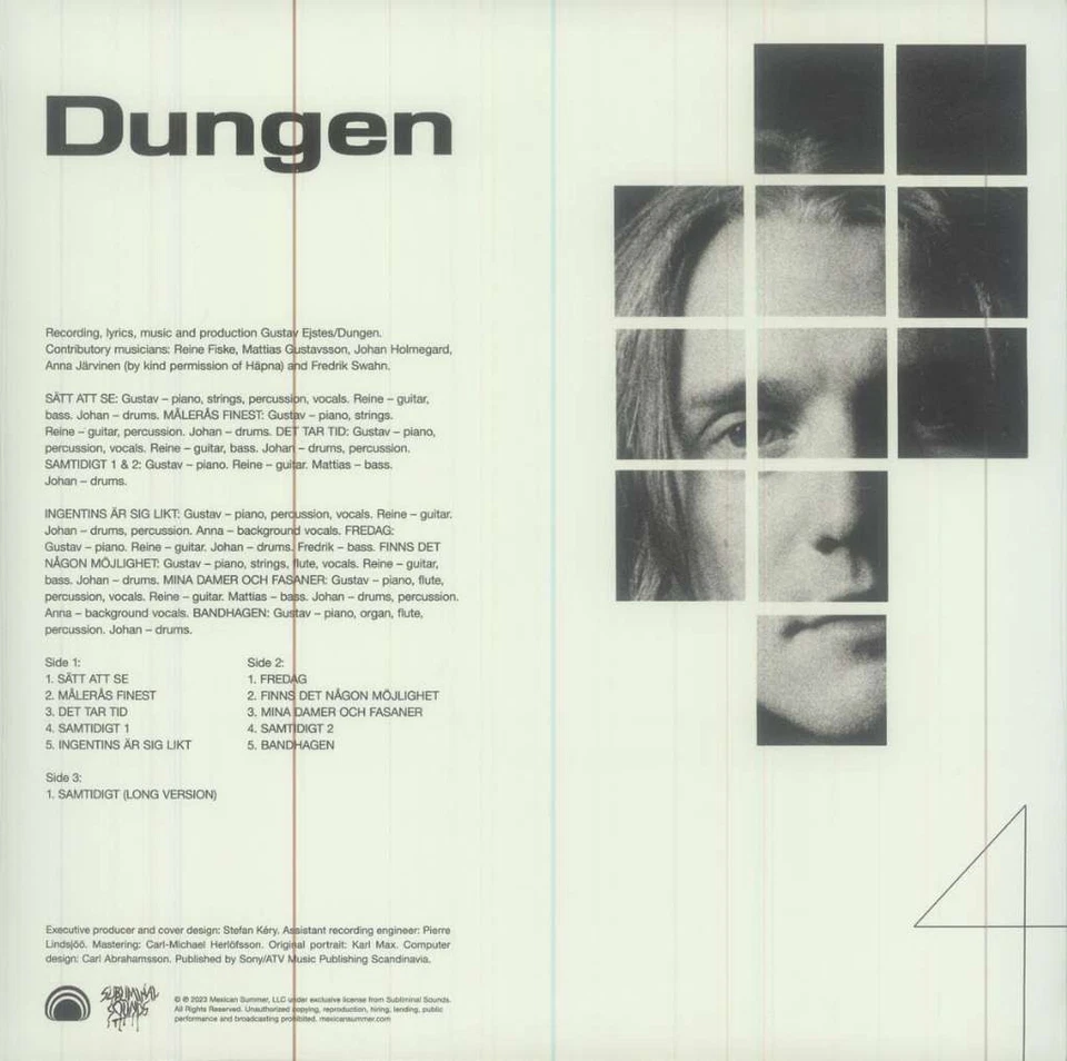 New: DUNGEN - 4 RSD 2023 Aquamarine Mexican Summer / Subliminal Sounds, 2 Vinyl Foto 2 de 2
