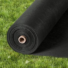 4oz Non-Woven Weed Barrier Fabric 3x100ft Heavy-Duty Geotextile Landscape Mat