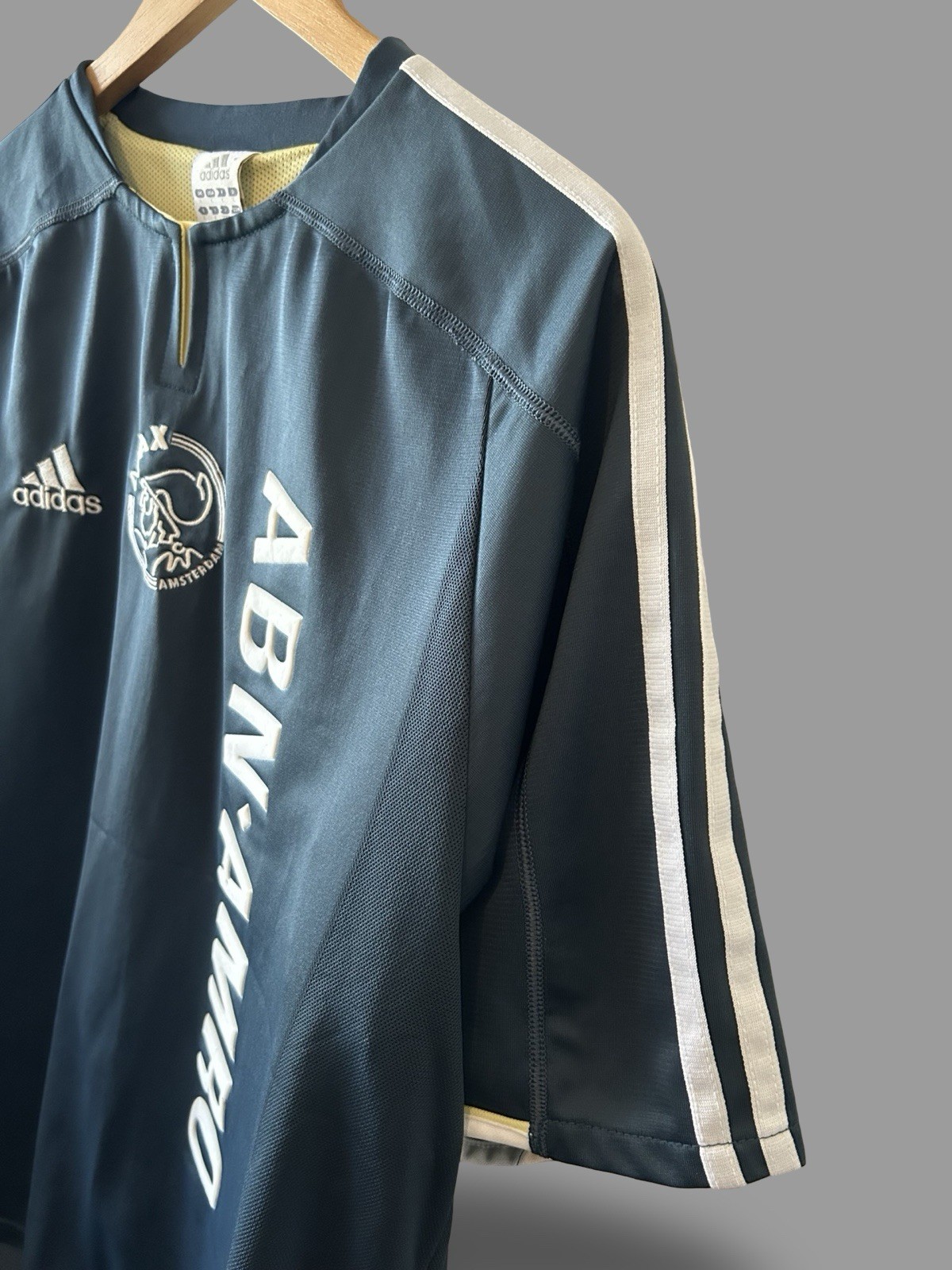 Authentic Ajax Adidas 2003/04 Grey Away. Large. 8.5/10 Condition. Rare. thumbnail 5