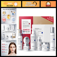 Korean Anti-Aging Skincare Set - 8-Step Facial Care Kit for Women, Gift Ready