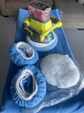 Ryobi Orbital Car Buffer &  BatteryP435 ONE+  10 inch  +18v 4 Ah Battery  + Pads