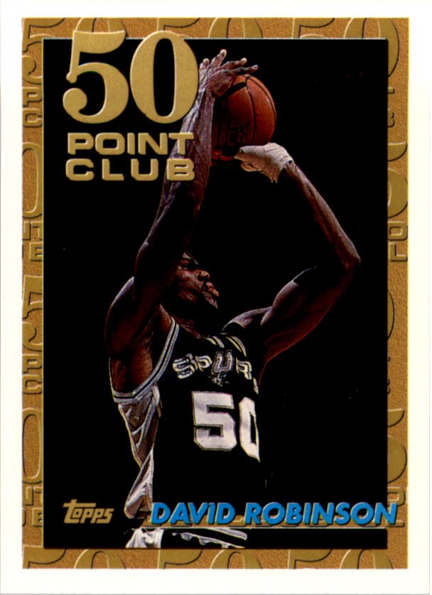 1993-94 Topps #52 David Robinson 50P - BSK