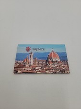 Firenze Italia (Florence, Italy) Souvenir Travel Refrigerator Magnet Canvas
