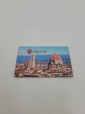 Firenze Italia (Florence, Italy) Souvenir Travel Refrigerator Magnet Canvas