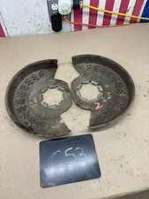 1989 91 Ford F250 Dana 44HD 44 Hd 4WD Caliper Brake Dust Shield Used Pair 8 Bolt