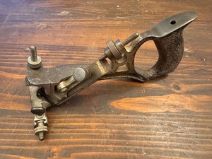 Stanley Sweetheart No. 196 Curved Rabbet Plane Very Rare Old USA Woodwork Tool