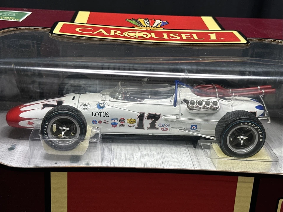 #17 DAN GURNEY CAROUSEL 1 1965 AMERICAN RACERS LOTUS 38 #5203 - Image 3 of 4
