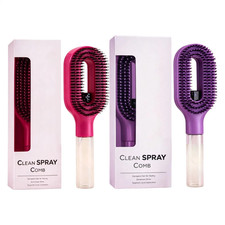 2 In 1 Spray Comb Built-in Fine Mist Anti-Fri...