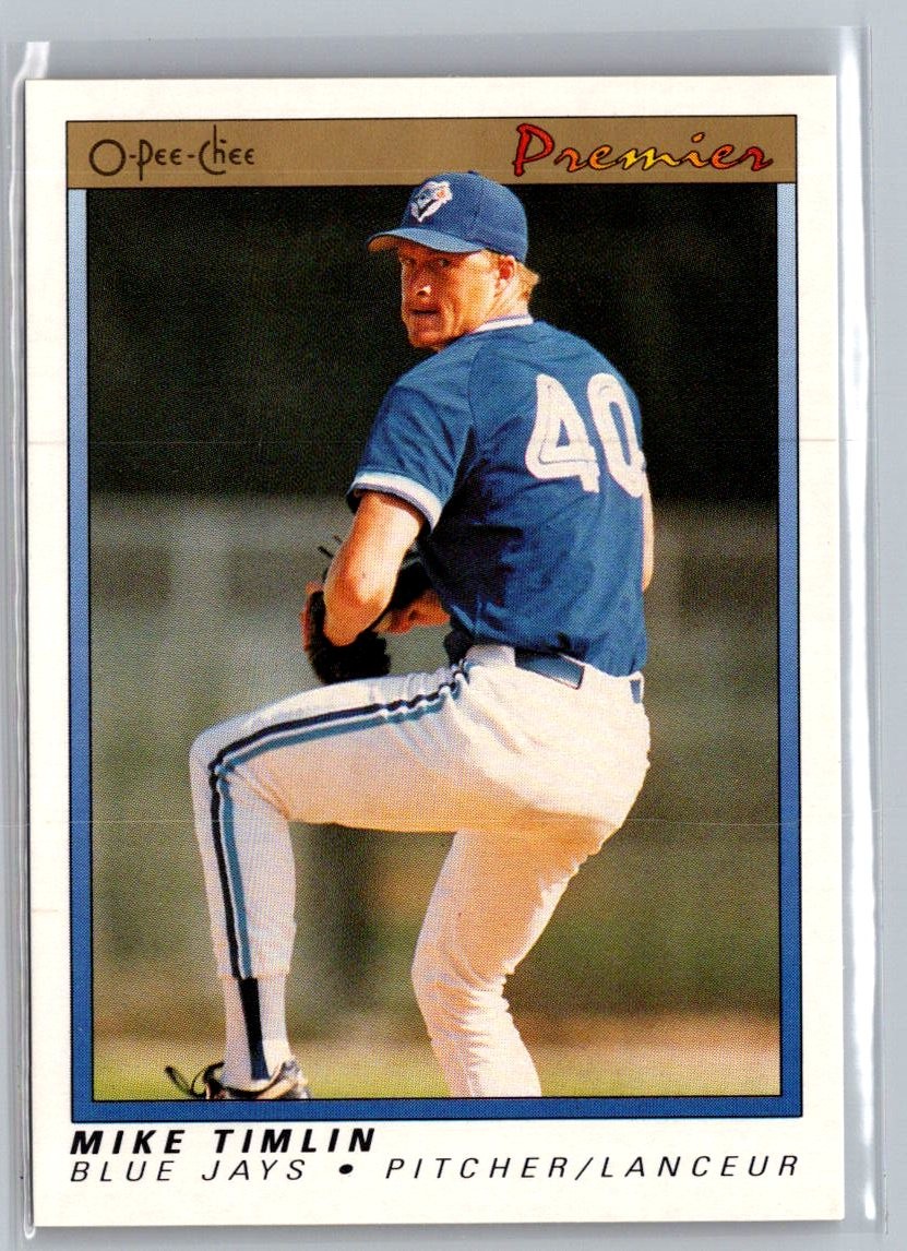 1991 O-Pee-Chee Premier #122 Mike Timlin