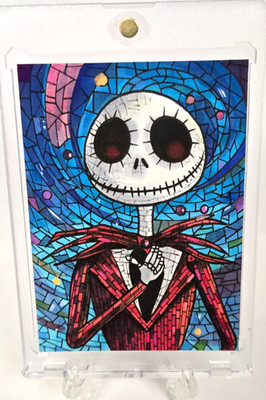 Jack Skellington Mosaic - Nightmare Before Christmas 1/1 Hand Drawn UV Sketch