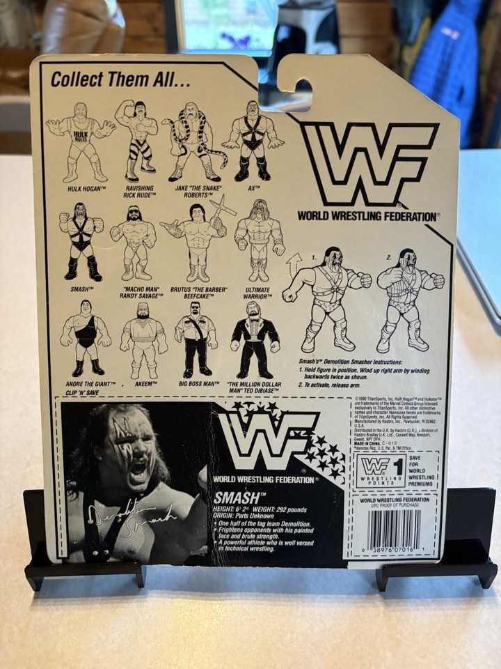 wwf hasbro demolition Smash MOC Ships In A Defender | eBay