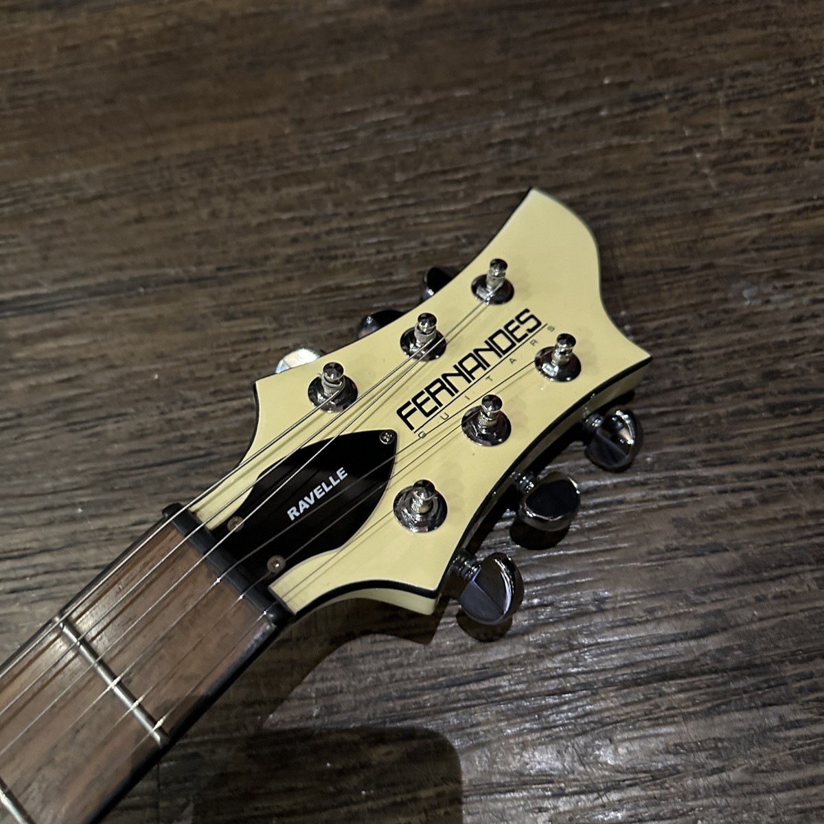 FERNANDES RAVELLE Standard White Electric Guitar | eBay