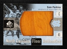 2011-12 SP Authentic North Carolina Floor Authentics Sam Perkins #UNC-PE 3hd