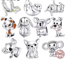 Biene Charm Anhänger Silber