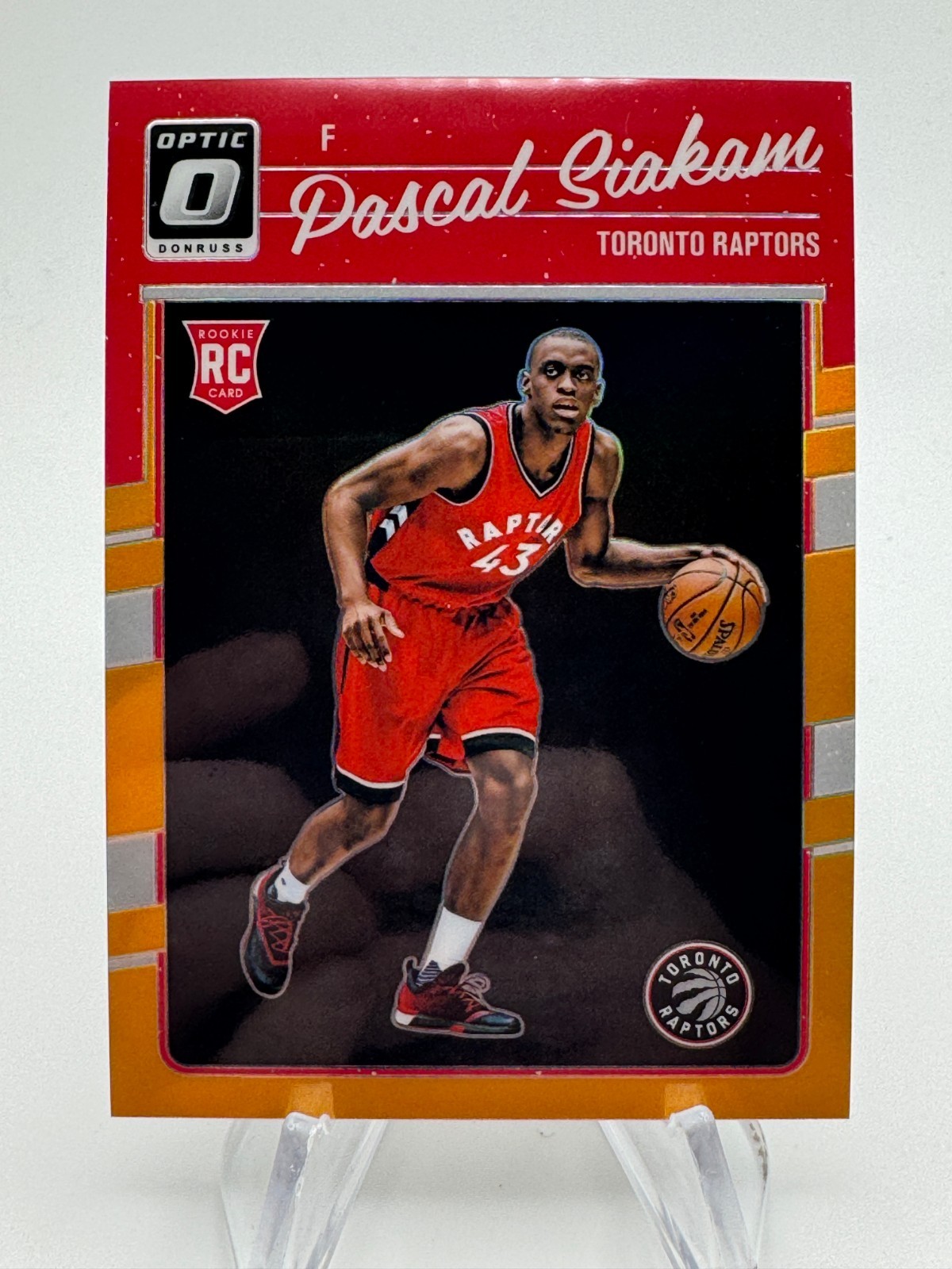 2016-17 Donruss Optic PASCAL SIAKAM Rookie Orange Prizm /199 #171 Raptors