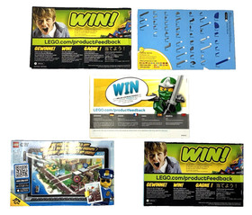 LEGO Technic, Super Heroes, and City Instructions Booklets Manuals  Lot of 5